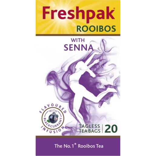 FRESHPAK Rooibos Tagless Teabags Senna 20s