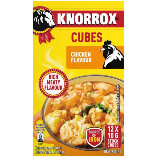 KNORROX Cubes 12pk Chicken 120g