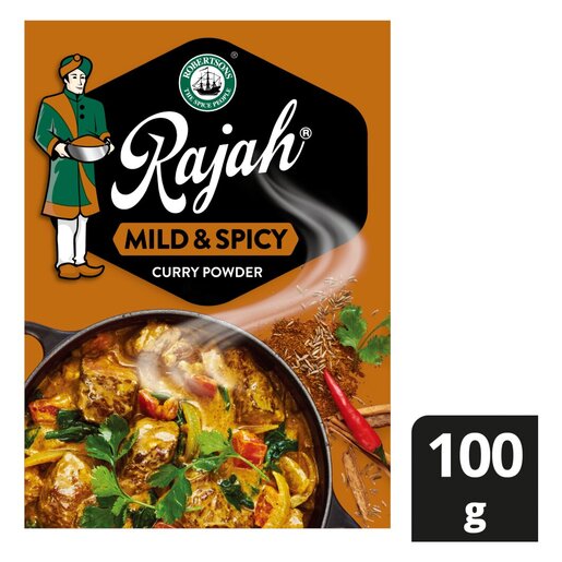RAJAH Curry Powder Mild & Spicy 100g x 4 x 10