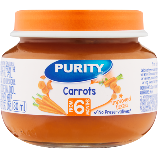 PURITY Carrots  80ml x 24