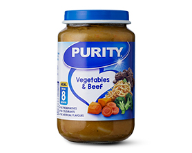Purity - Stage 3 Vegetables & Beef 200ml x 24