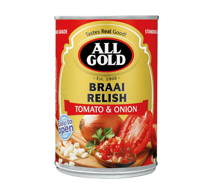 ALL GOLD Braai Relish 410g x 12