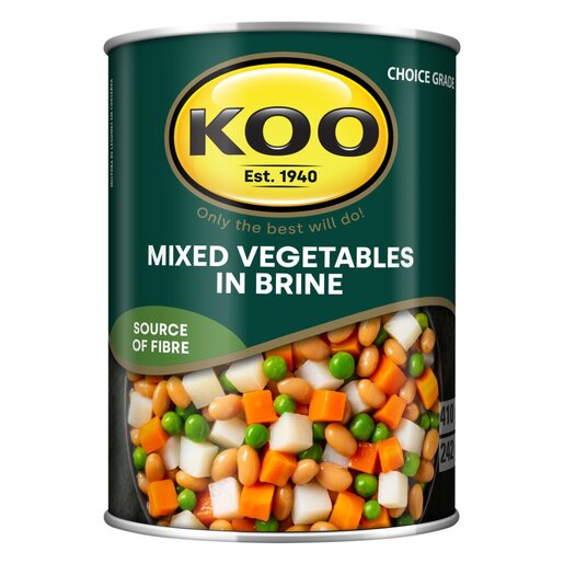 KOO Mix Vegetables 410g x 12