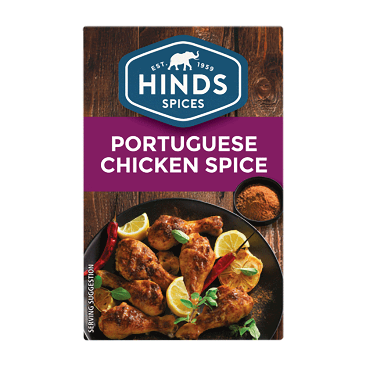 HINDS Portuguese Chicken Spice 75g x 24