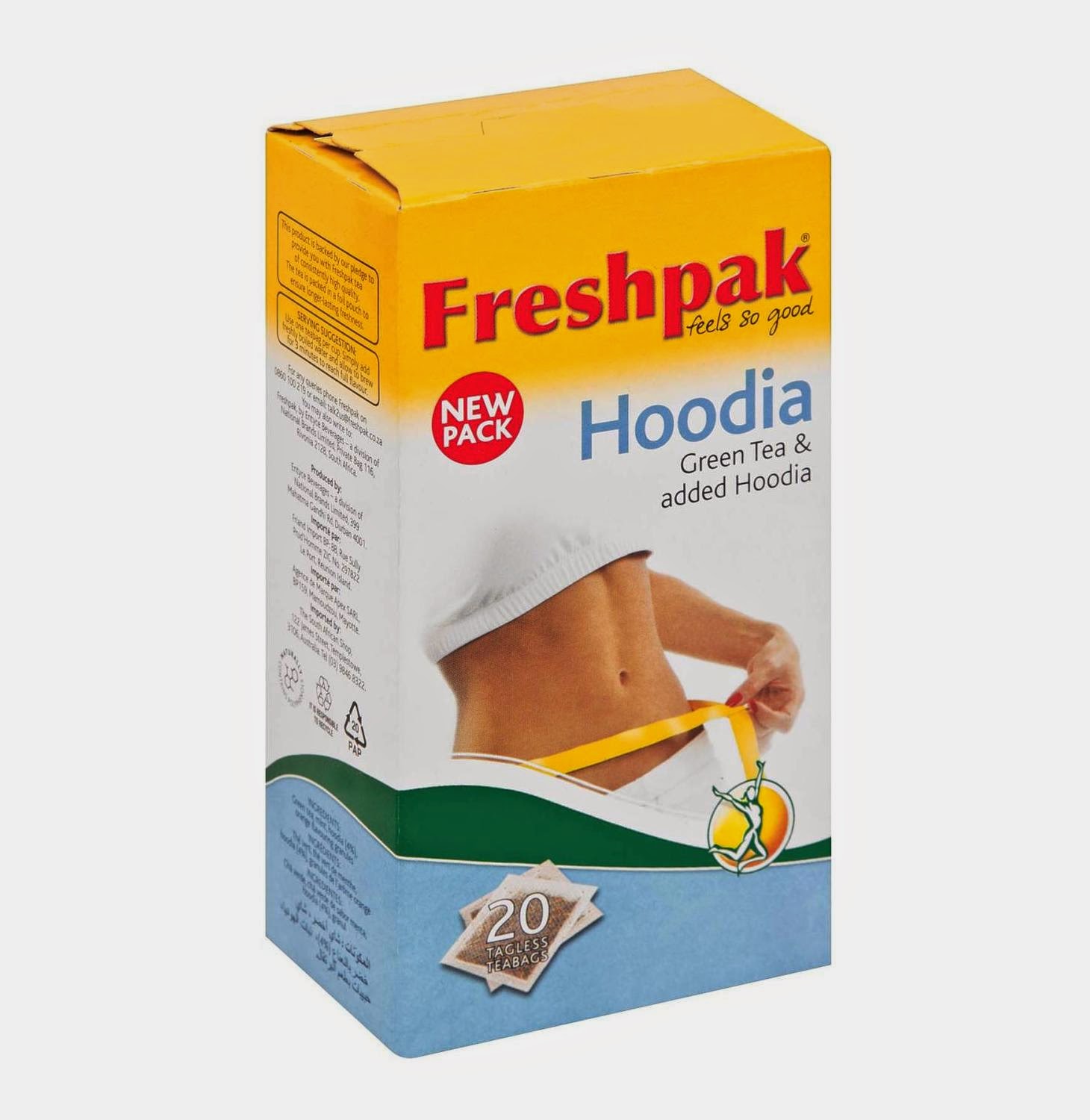 FRESHPAK Rooibos Tagless Teabags Hodia 20s x 2 x 6