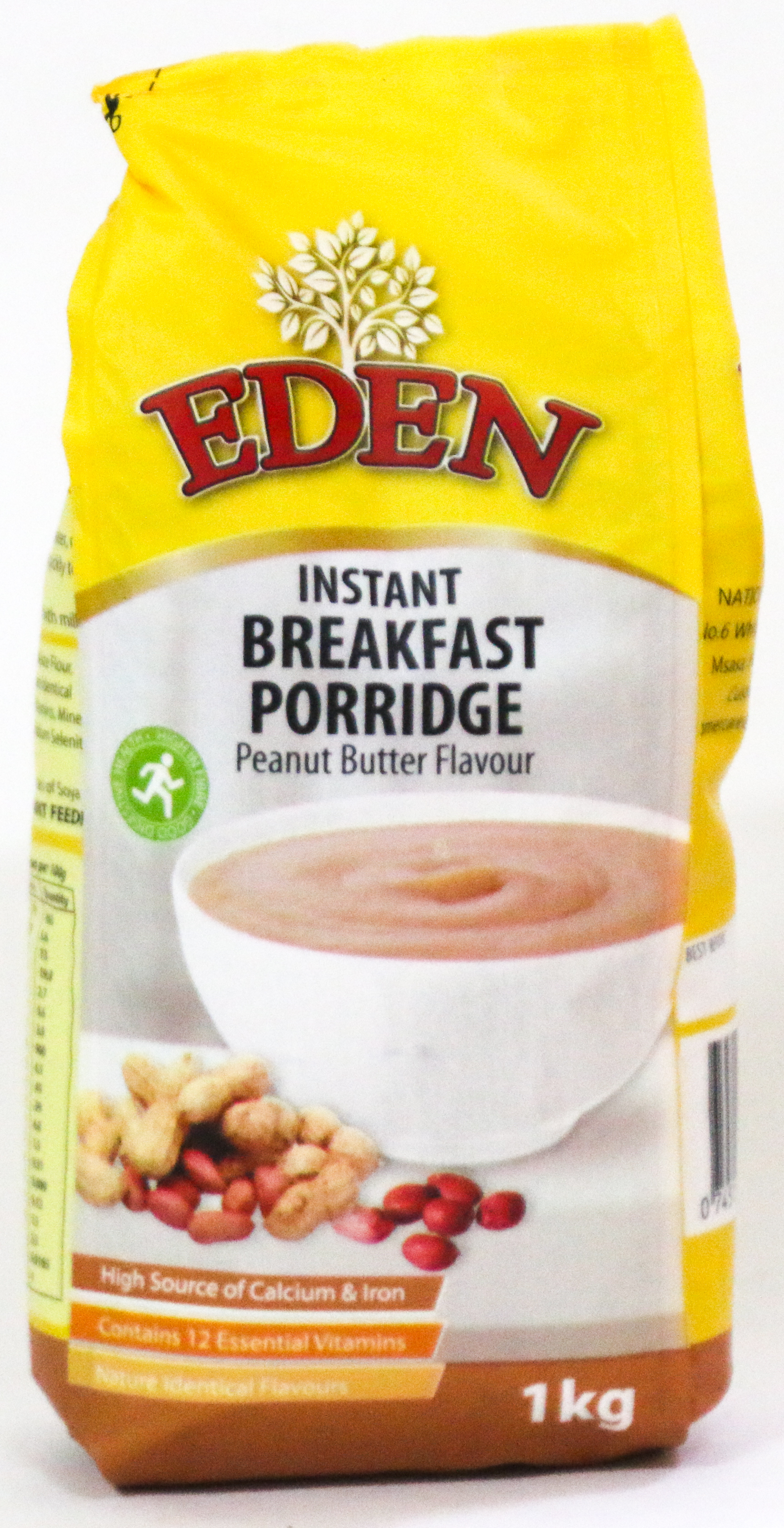 EDEN Instant Porridge Peanut Butter 1kg x 10