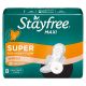 STAYFREE Thick Scented Maxi Pads With Wings 8's x 36