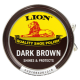 Lion shoe polish dark brown 6X12X50ml